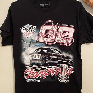 Reckless Racing Black Graphic T-Shirt